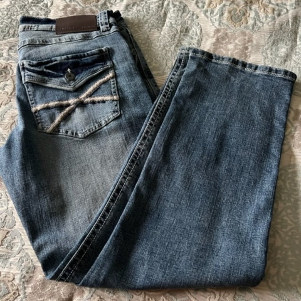 TK AXEL Slim Boot Jeans Men’s 30X30 Medium Wash